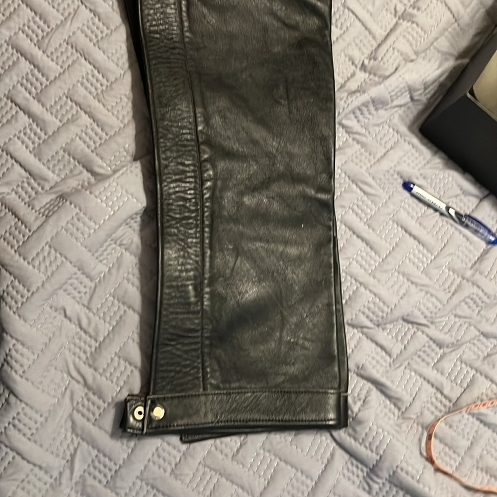 R2) Leather Chaps - Picture 2 of 10